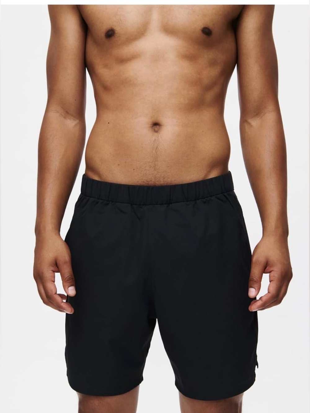 Outdoor Voices Mens High Stride 7in Running Training Shorts Black Medium NWT Gym